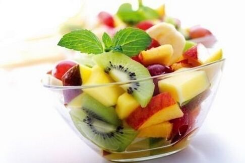 Salată de fructe pentru dieta Maggi